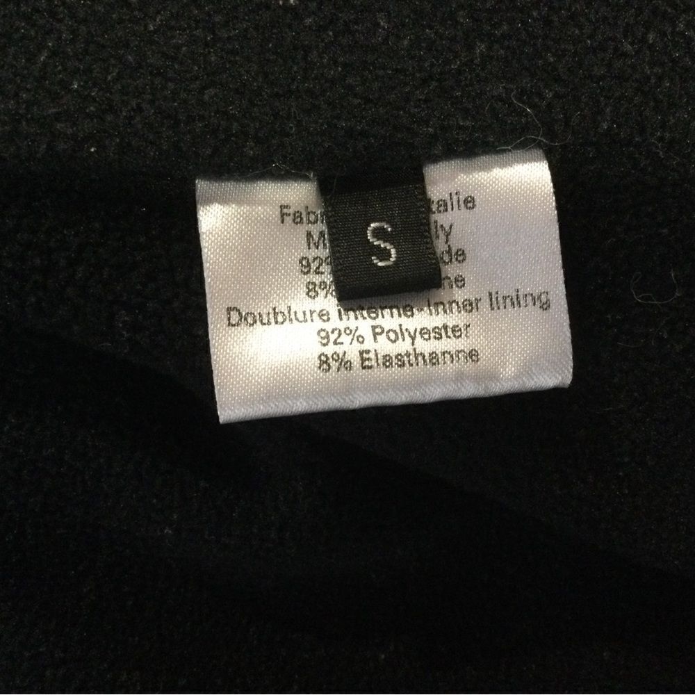 HERMES SELLIER Navy Nylon and Fleece Lined Light Zip Jacket - Picture 10 of 12